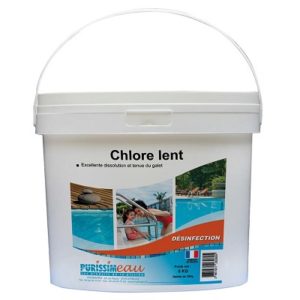 Mini galets de chlore MAREVA traitement choc pour piscine - 5 kg - 125 g -  100209U - Espace Bricolage