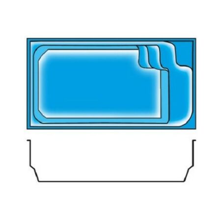 Piscine Polyester - moins de 10 m² - Mini-pool - U2PPP