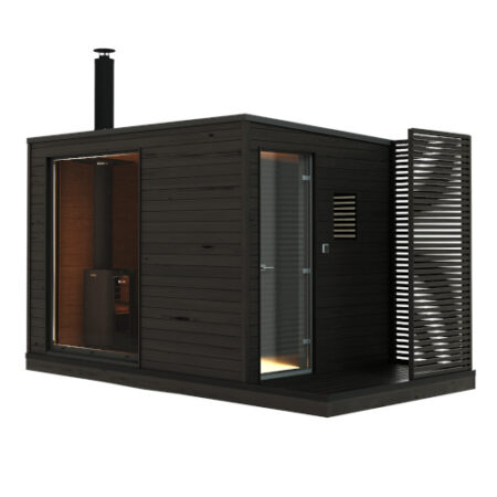 Sauna Outdoor traditionnel - KUUT Premium L à bois