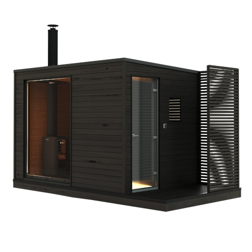 Sauna Outdoor traditionnel - KUUT Premium L à bois