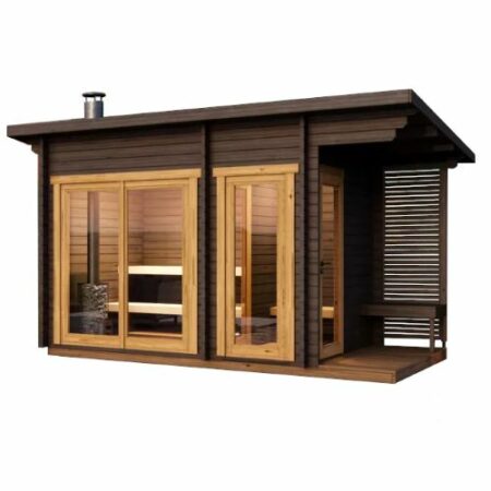 Sauna exterieur traditionnel - Halden M - Estonian