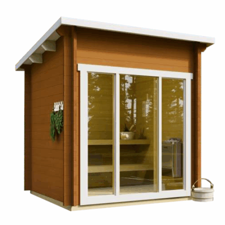 Sauna Outdoor traditionnel - Halden XXS - Estonian