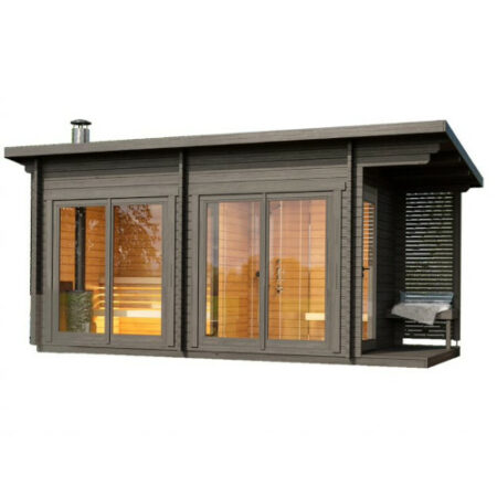 Sauna exterieur traditionnel - Halden L - Estonian