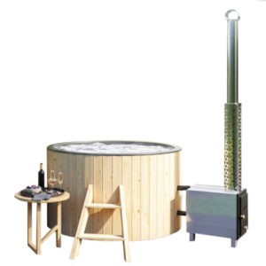 Bain nordique externe en bois