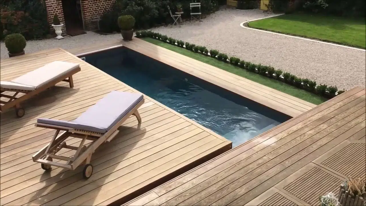 Terrasse mobile pour piscine -Waludeck