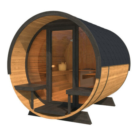 Sauna outdoor tonneau - Deluxe 280