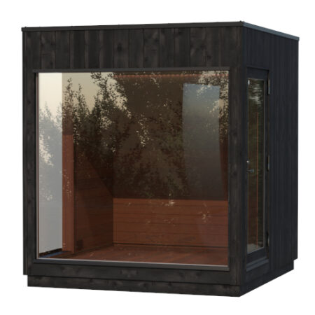 Sauna exterieur traditionnel - Kirami Nordic Misty annexe M